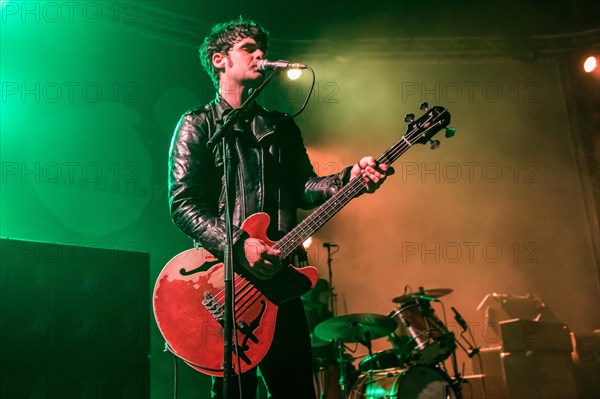 The American rock band Black Rebel Motorcycle Club live at the 26th Blue Balls Festival in Lucerne