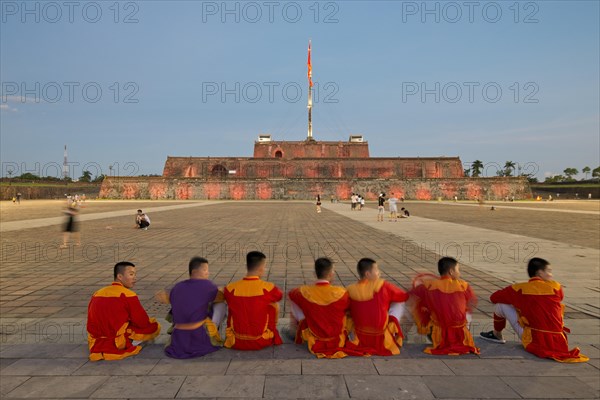 Vietnamese guards in front of the Meridian Gate