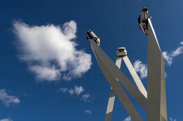 Sculpture Inspiration 911 at Porscheplatz