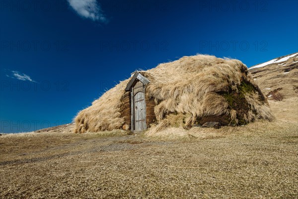 Replica of Viking longhouse