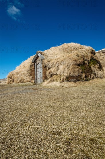 Replica of Viking longhouse