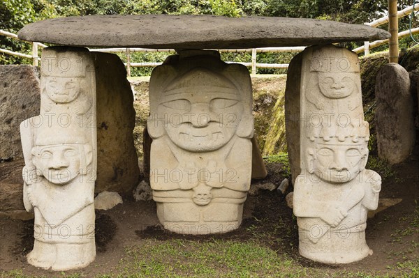 Pre-Colombian Funeral Sculptures of San Agustin