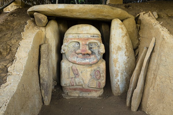 Pre-Colombian Funeral Sculptures of San Agustin