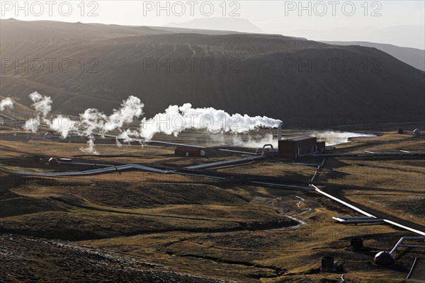Geothermal power plant Krafla