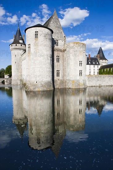 Moated castle