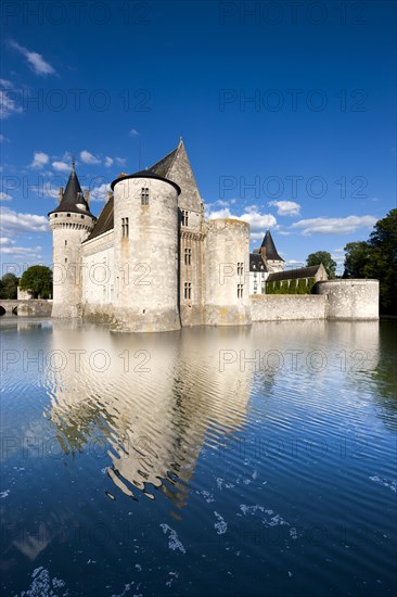 Moated castle