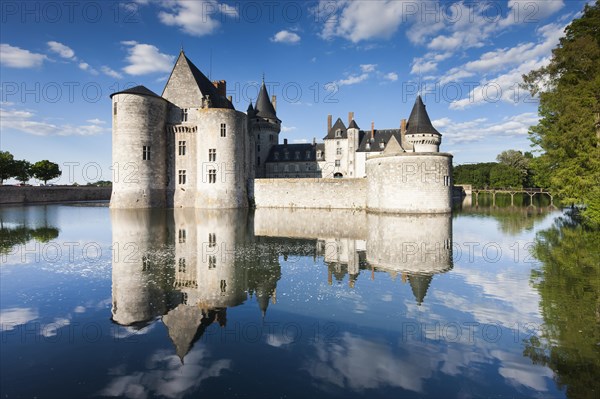 Moated castle