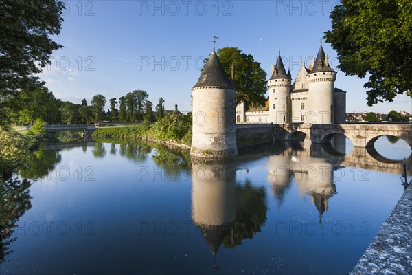 Moated castle