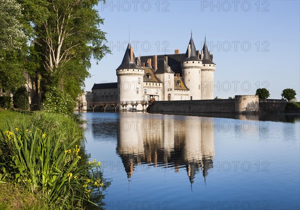 Moated castle