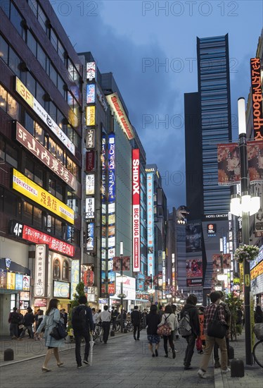 Street scene of Kabukicho