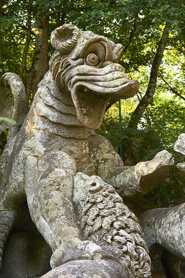 Statue of a dragon