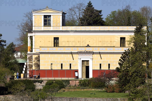 Pompejanum on the high banks of the River Main