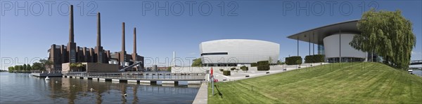 VW Group Forum with combined heat and power plant