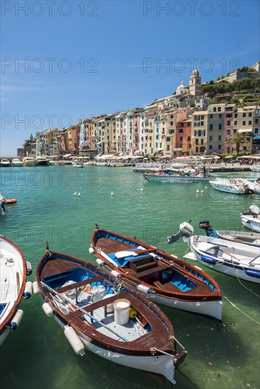 Fishing boats in harbour