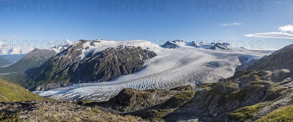 Exit Glacier and Harding Icefield