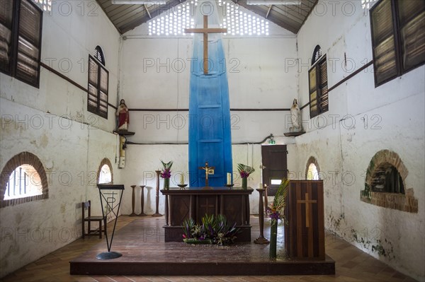 Church in the former prison colony Saint-Jean-du-Maroni