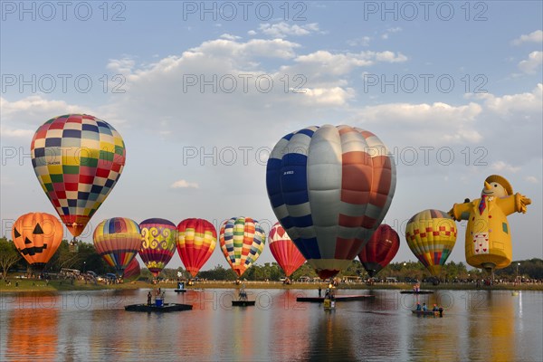 Balloon festival in Singha Park