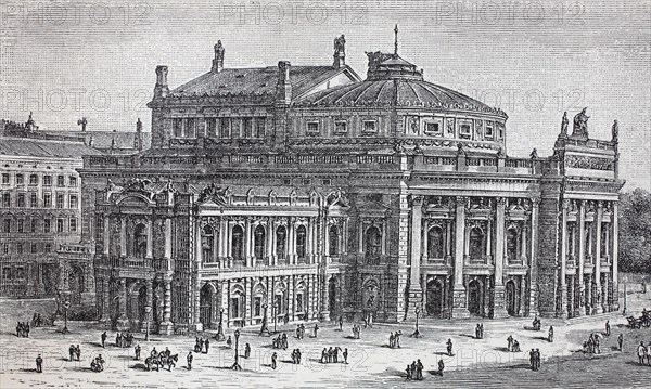 Hofburg theater at Vienna
