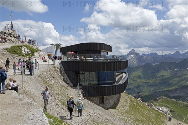 Nebelhornbahn summit station