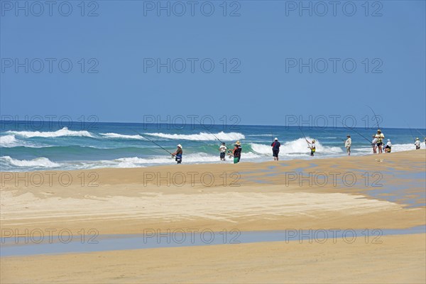 Fishermen on the beach