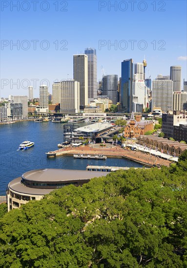 View of Circular Quay and The Rocks