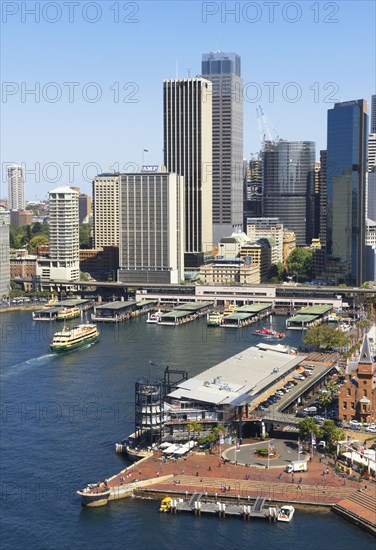 View of Circular Quay and The Rocks