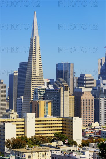 City centre and Transamerica Pyramid