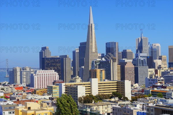 City centre and Transamerica Pyramid