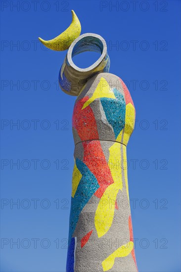 Woman and Bird sculpture