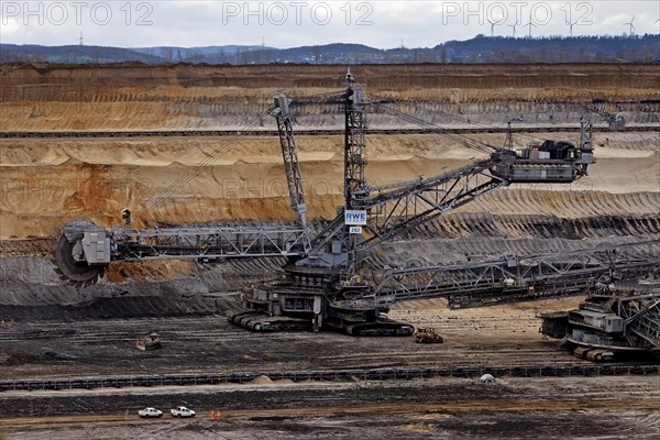 Bucket wheel excavators 282 in Inden opencast mine