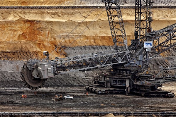 Bucket wheel excavators 282 in Inden opencast mine