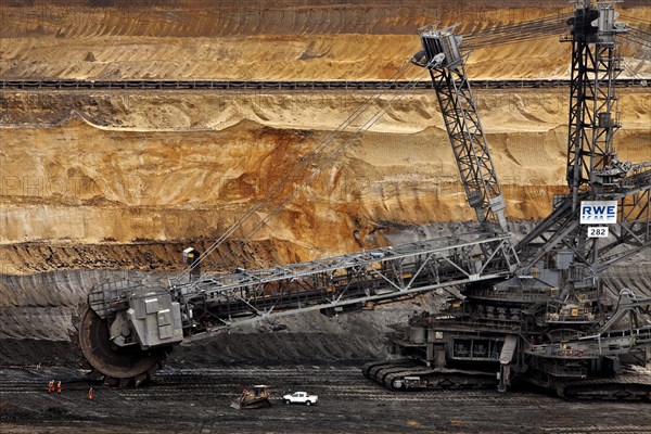 Bucket wheel excavators 282 in Inden opencast mine