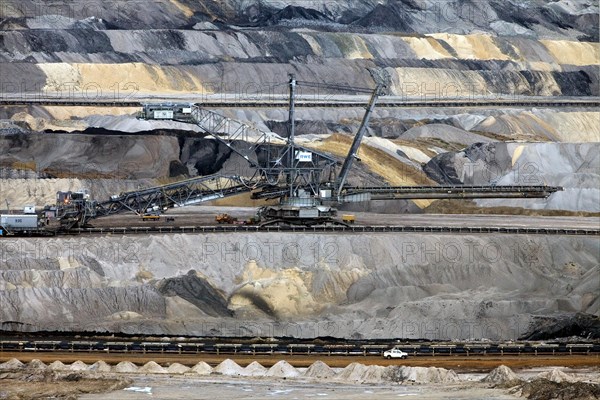 Stacker in Inden opencast mine