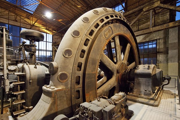 Gas Blower Machine in the Blower Hall