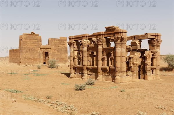 Lion Temple and Hathor Temple or Roman Kiosk