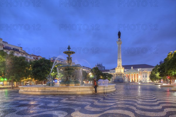 Bronze fountain