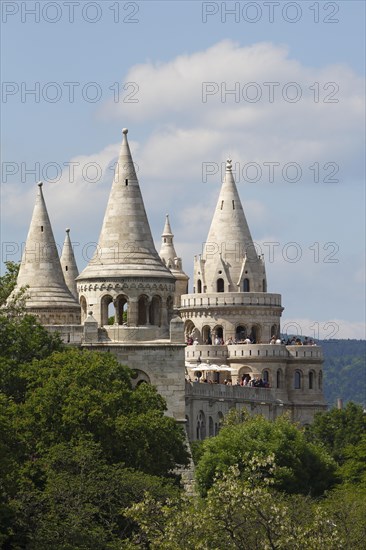 Fisherman's Bastion at castle hill