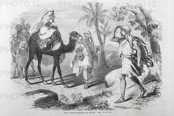 Isaac's Meeting with Rebekka
