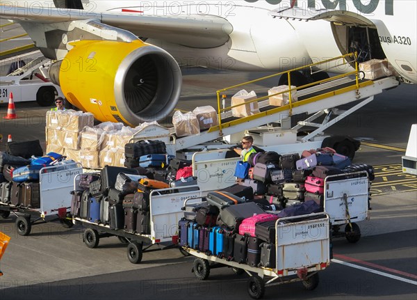 Aircraft handling at Funchal Airport