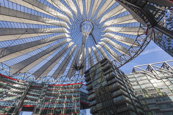 Sony Center with glass dome