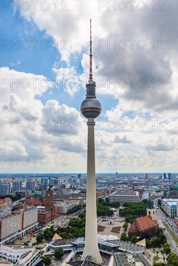 View of TV Tower from Park Inn Hotel