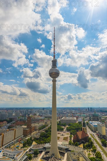 View of TV Tower from Park Inn Hotel