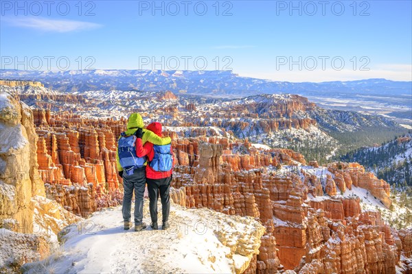 Tourists with views of the amphitheatre