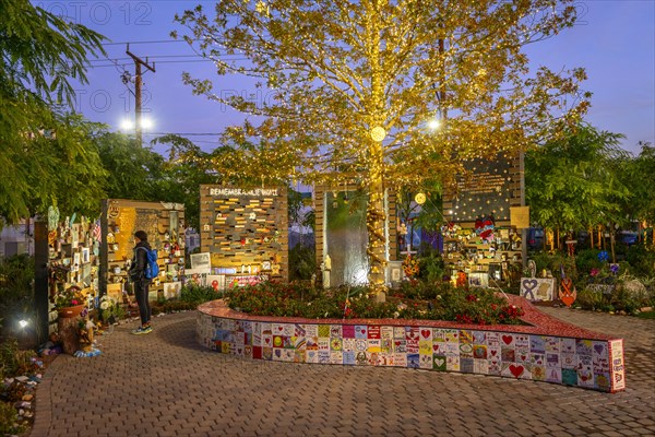 Community Healing Garden to commemorate the victims of the attack