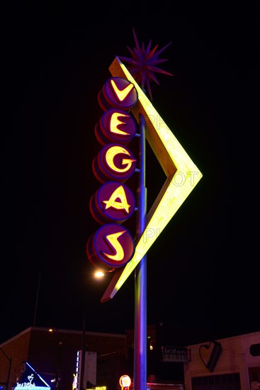 Neon neon signs at night