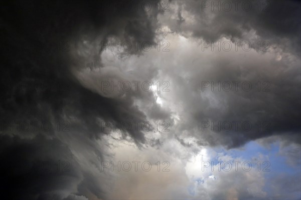Storm clouds over Beuerberg