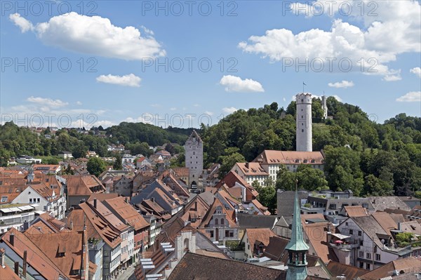 View from Blaserturm to Obertor