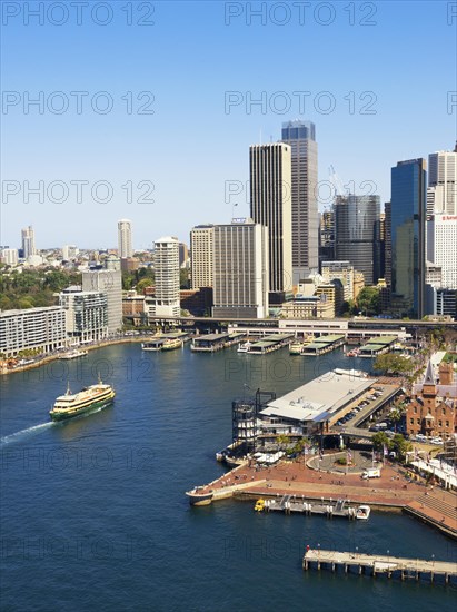 View of Circular Quay and The Rocks