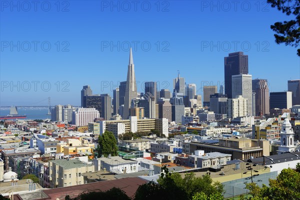 City centre and Transamerica Pyramid