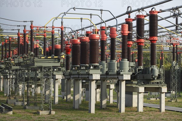 Isolators at an electrical substation